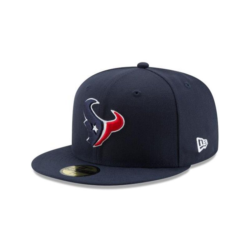 NFL Houston Texans 59Fifty Fitted (CMI5161) - Blue New Era Caps